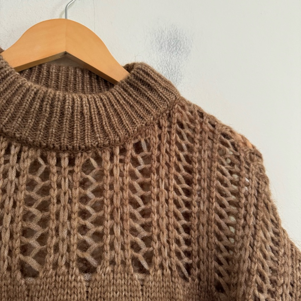 Sita Murt Mock Merck Crochet Sweater - Picture 4 of 10